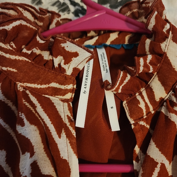 Anthropology women's blouse small - Picture 4 of 5